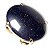 Conjunto Anel Brinco e Pingente Pedra Estrela Dourado - Imagem 9