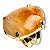1 Anel Citrino Cabochão Oval Montagem Dourado Aro Ajustavel - Imagem 7
