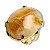 1 Anel Citrino Cabochão Oval Montagem Dourado Aro Ajustavel - Imagem 9