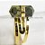 Anel Micro Pontinha Serpentinita Bi Ponta Ajustavel Dourado - Imagem 2