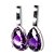 Luxuoso Conjunto Gemas Ametista Extra Prata 950 - Imagem 8