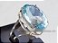 Luxuoso Conjunto Gemas Topazio Azul Natural Prata 950 - Imagem 4
