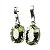 Luxuoso Conjunto Gemas Prasiolita Verde Prata 950 - Imagem 6