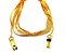 Cordão ou Correntinha Veneziana Dourada 57cm - Imagem 2