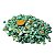 100g Quartzo Verde Rolado Pedra Natural Areia 3 a 8 mm Aprox - Imagem 4