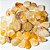Hematoide Amarelo Pedra Rolada 15mm Natural de Garimpo 200g - Imagem 1