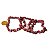 Pulseira Pedra Rodonita Natural Montagem Fio de Silicone - Imagem 6
