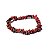 Pulseira Pedra Rodonita Natural Montagem Fio de Silicone - Imagem 3