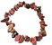 Pulseira Pedra Rodonita Natural Montagem Fio de Silicone - Imagem 1