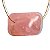 Pedra Rolada Quartzo Rosa Furo Vazado Horizontal Artesanato - Imagem 6