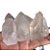 Ponta Cristal Sextavada Bruta Base Serrada Gerador Natural - Imagem 6