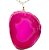 Colar 40cm Prata 925 com Chapa de Ágata Rosa Pino Prata 950 - Imagem 1