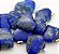 Colar Coração Lapis Lazuli Pedra Natural Castoação Prateado - Imagem 2