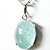Colar Pedra Topazio Azul Cabochão Natural Garra Prata 950 - Imagem 4
