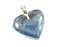 Colar Coração Pedra Cristal Hialino Montagem Flash Dourado - Imagem 4