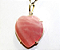 01 Pingente Nlux Coração Quartzo Rosa Garra Prata 950 - Imagem 5
