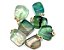 Colar Prata 925 com Pedrinha Fluorita Verde Pino Prata 950 - Imagem 3