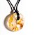 Colar Pedra Pi Pedra Hematoide Amarelo Cordão Ajustável - Imagem 3