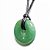 Colar Pedra Pi Pedra Quartzo Verde Natural Cordão Ajustável - Imagem 3