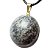 Colar Disco Liso Quartzo Rosa Pedra Natural Pino Dourado - Imagem 3