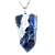 01 Pingente Nlux Pontinha Sodalita Azul Grande Pino Prata 950 - Imagem 3