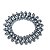 Pulseira Pedra Hematita Natural com Fibra Silicone - Imagem 1