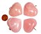 01 Pingente Nlux Coração Gigante Quartzo Rosa Pino Prata 950 - Imagem 3