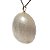 Colar Cabochão Selenita Grande Pino Prata 950 - Imagem 5