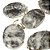 Colar Gigante Cabochão Oval Cristal Natural na Garra Dourado - Imagem 3
