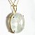 Colar Topazio Pedra Natural Grande Oval Garra Dourada - Imagem 2