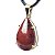 Colar Extra Gota Pedra Obsidiana Mahogany Garra Dourado - Imagem 3