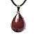 Colar Extra Gota Pedra Obsidiana Mahogany Garra Dourado - Imagem 6