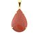 Colar Extra Gota Pedra do Sol Montagem Garra Dourado - Imagem 2