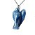 01 Pingente Nlux Anjo Quartzo Azul Natural Pino Prata 950 - Imagem 7