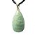 Colar Gota Amazonita Verde Pedra Natural Pino Prateado - Imagem 6