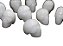 Cranio Não Pingente Pedra Quartzo Leitoso Esculpido Natural - Imagem 2