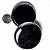 Espelho Negro Disco Redondo Pedra Obsidiana Negra 4 a 6 cm - Imagem 4