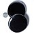 Espelho Negro Disco Redondo Pedra Obsidiana Negra 6 a 8 cm - Imagem 5
