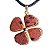 Colar Trevo Da Sorte Obsidiana Mahogany Pedra Natural - Imagem 6