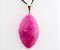 Colar Navete Folha AMAZONITA PINK Pedra Natural - Imagem 1