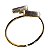 Bracelete de Selenita Ajustável Dourado Reff BS4241 - Imagem 10