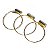 Bracelete de Selenita Ajustável Dourado Reff BS4241 - Imagem 7