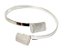 Bracelete de Selenita Ajustável Prateado Reff BS5855 - Imagem 1