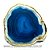 Pop Socket Agata Azul Natural Suporte P/ Celular - Imagem 1