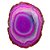 Pop Socket Agata Rosa Natural Suporte P/ Celular - Imagem 3