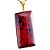 Colar Retangular Liso Obsidiana Mahogany Pino Argola Dourada - Imagem 4