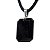 Colar Onix Preto Facetado Manual Pedra Natural Pino Prateado - Imagem 5