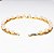 Pulseira Corrente Pedra Quartzo Rosa Colada Natural Dourado - Imagem 4