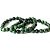 Pulseira Bola Pedra Olho de Tigre Verde 8mm Rolada Silicone - Imagem 4
