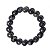 Pulseira Bolinha Pedra Labradorita 10mm Rolada Fio Silicone - Imagem 5